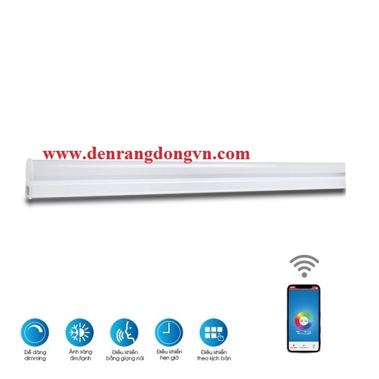 Bộ đèn LED Tube BD LT04 N02 120/16W.WF